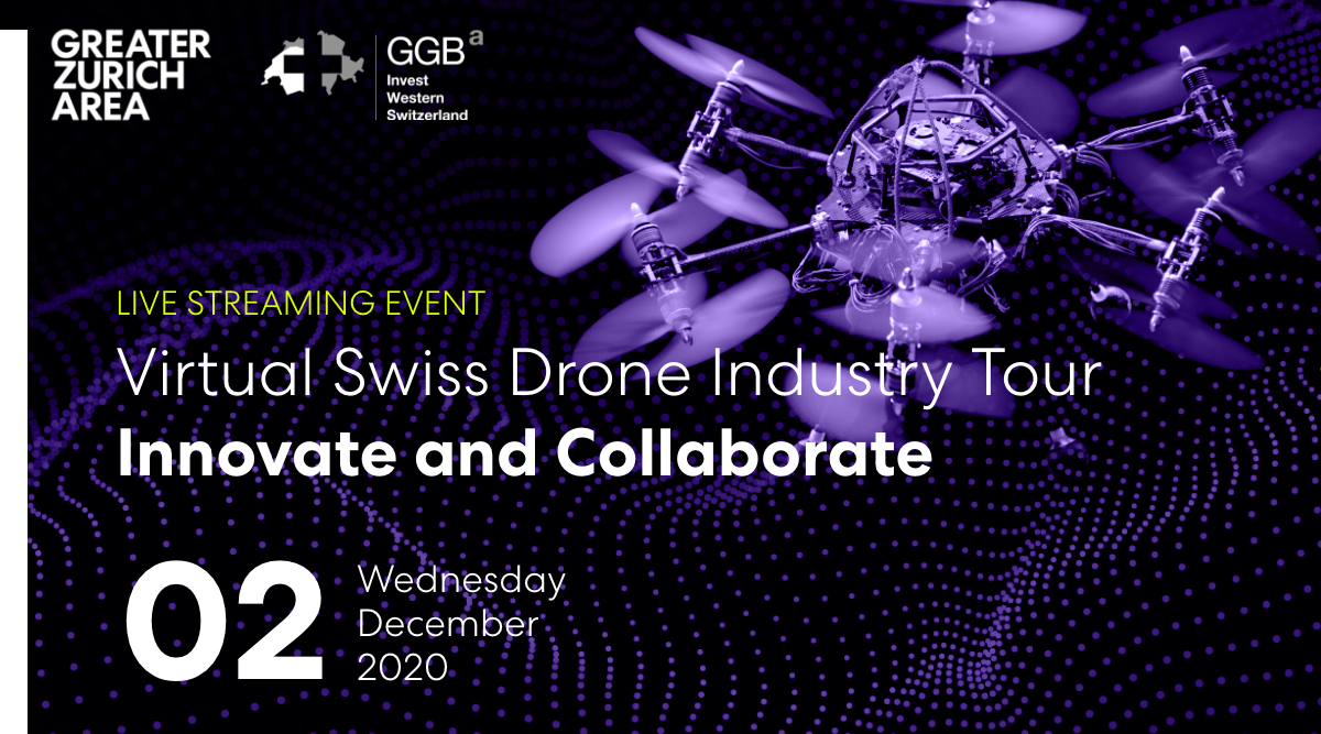 Sign up for the Virtual Swiss Drone Industry Tour