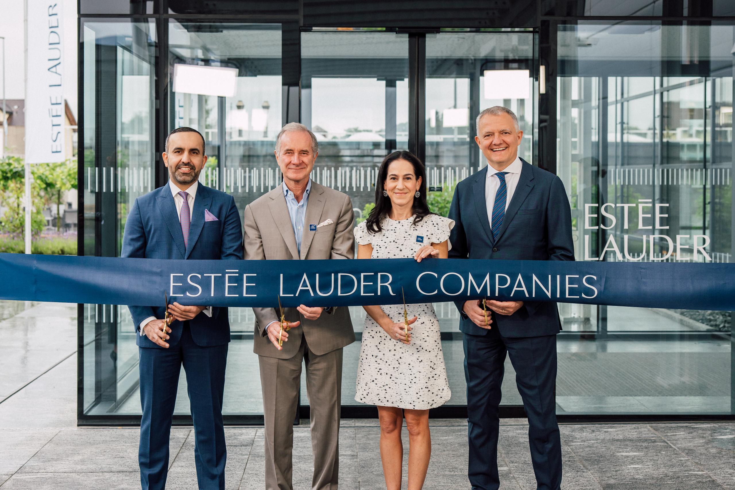 Estée Lauder opens distribution center in Greater Zurich.