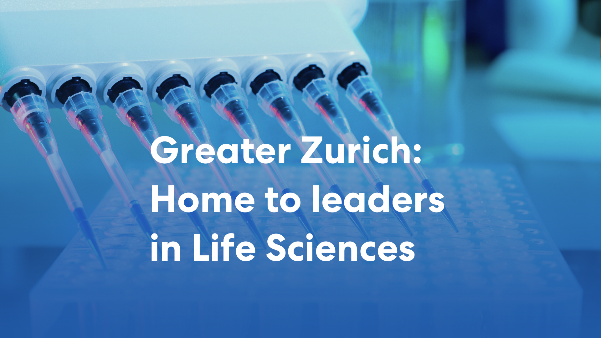 The Greater Zurich Area is a global Life Sciences Hub with leading and innovative companies and research.