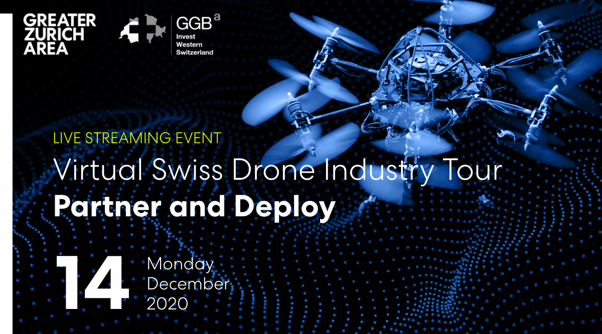 Sign up for the Virtual Swiss Drone Industry Tour