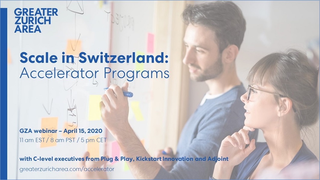 . Join our interactive webinar on April 15, 2020 and learn from C-level executives from Plug and Play Tech Center, Kickstart Innovation and Adjoint Inc. how to accelerate your start-up. 