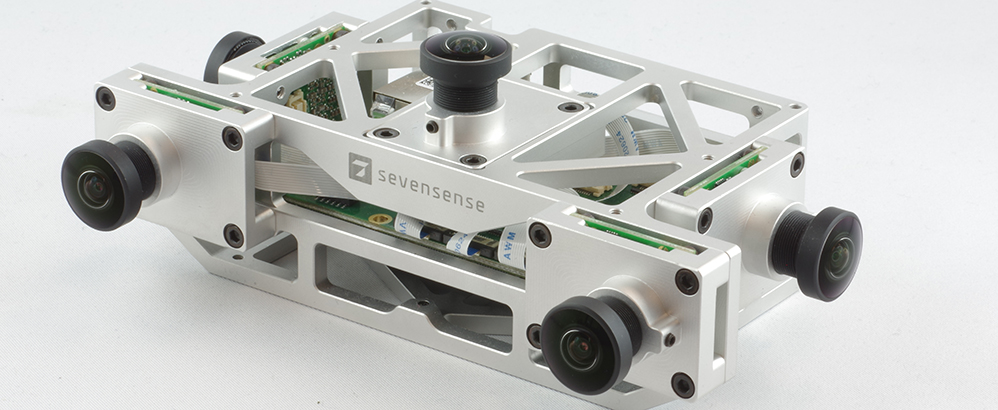 Die Technologie von Sevensense Robotics hilft Robotern bei der Orientierung. Bild: Sevensense Robotics.
