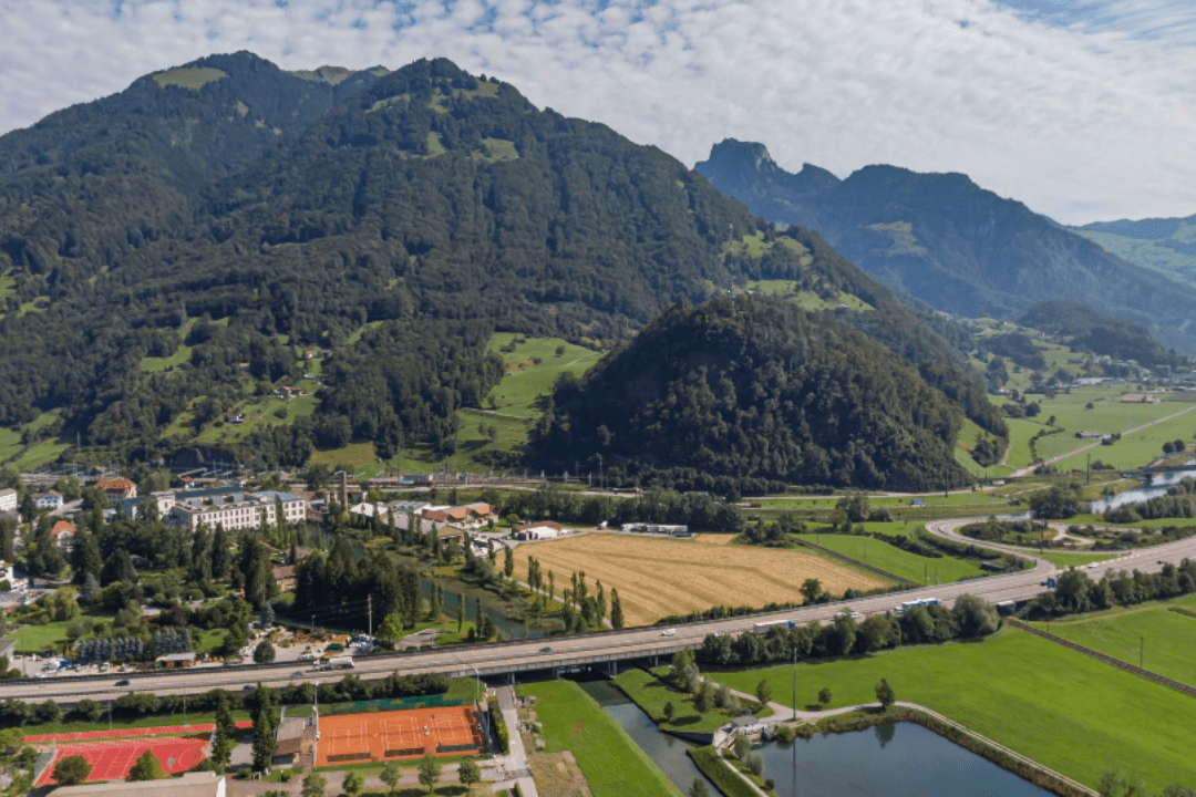 Industrial Site Jenny Areal in Glarus, Greater Zurich Area