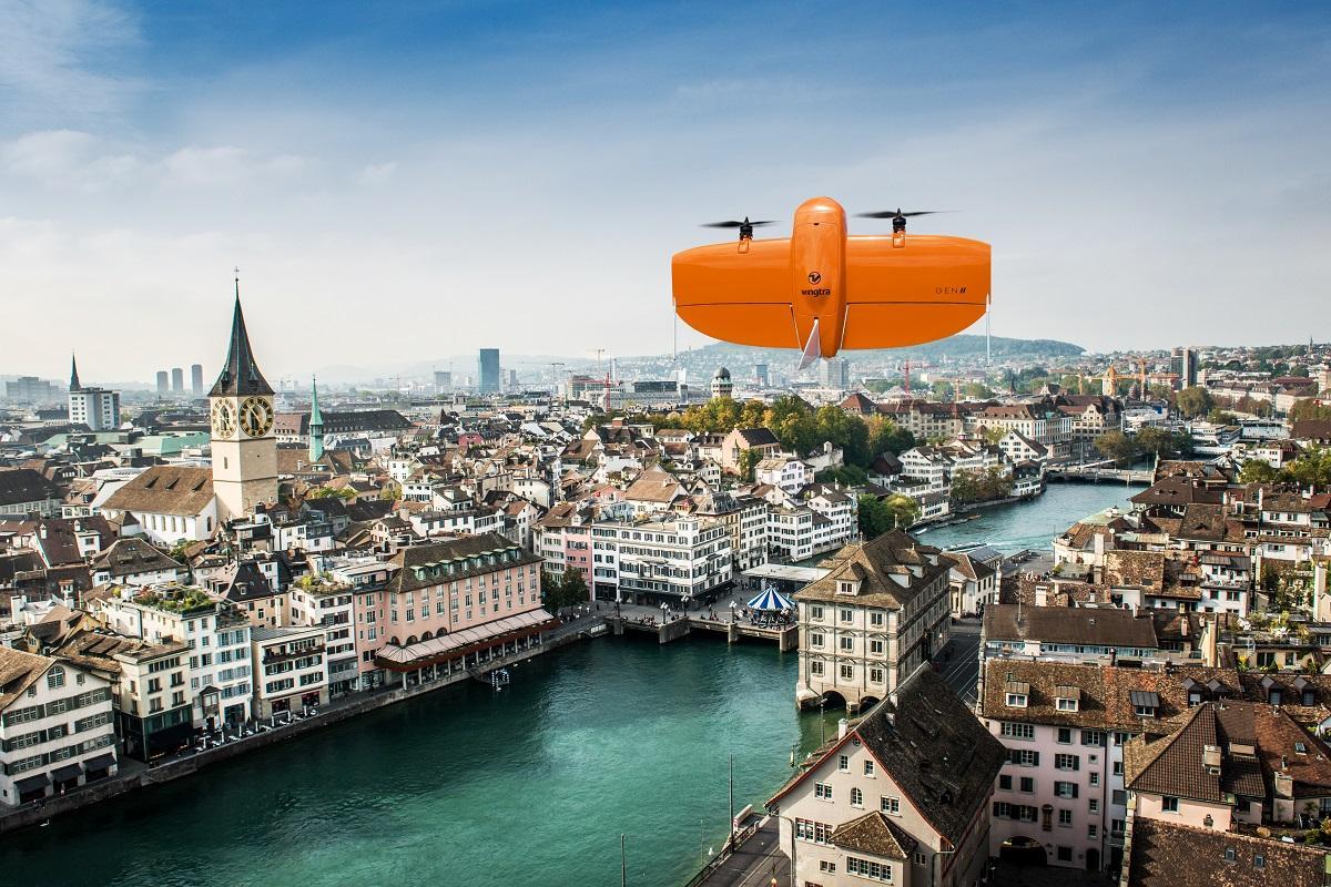 Drone creates digital twin of Zurich