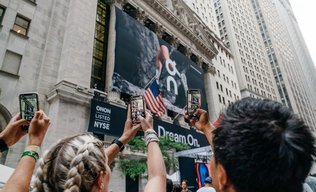 Strong start for On at New York Stock Exchange