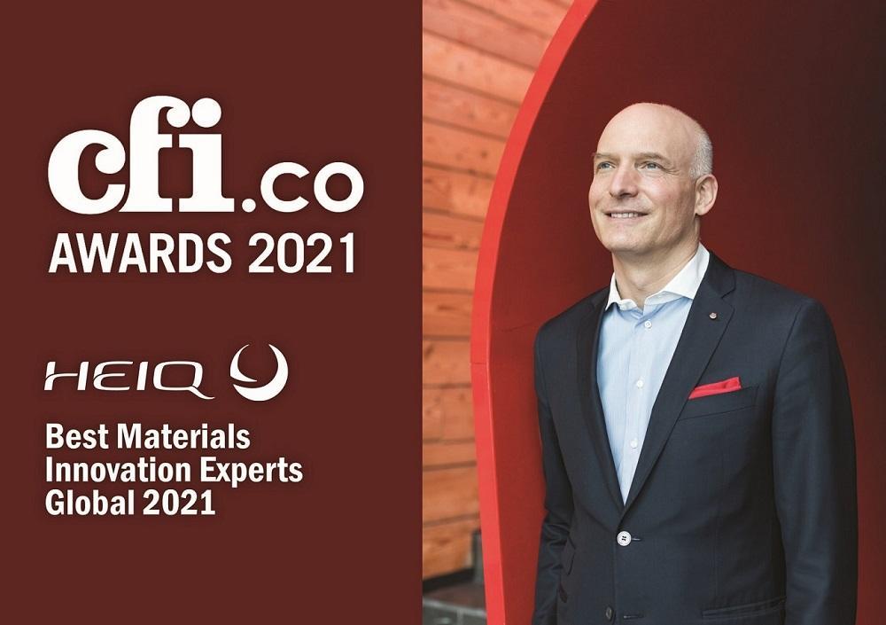 HeiQ wins CFI Global Award 2021 for innovation