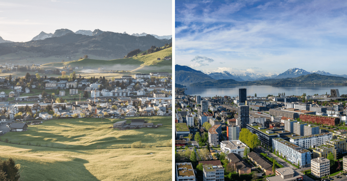 Growth in new businesses strongest in Schwyz and Zug