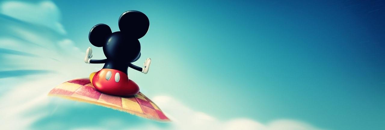 Disney Research Header with Mickey Mouse
