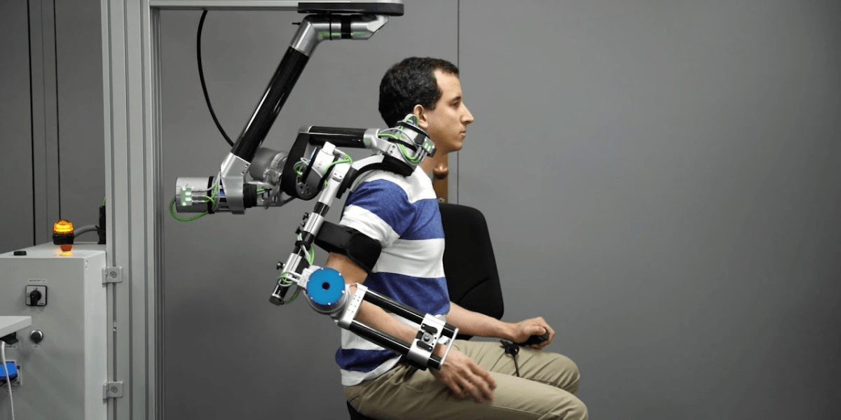 10 robotics startups from Greater Zurich you need to watch out for. ANYexo exoskeleton by Bota Systems.