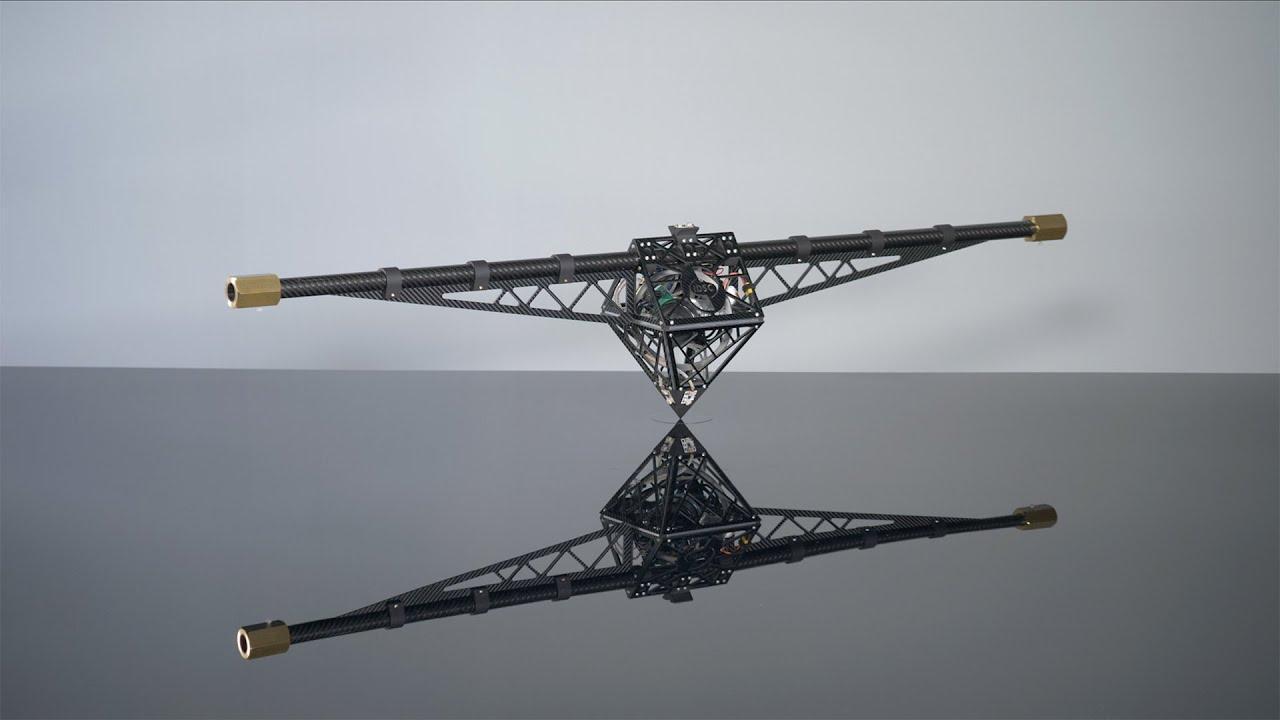 ETH-Roboter balanciert mit nur einem Schwungrad