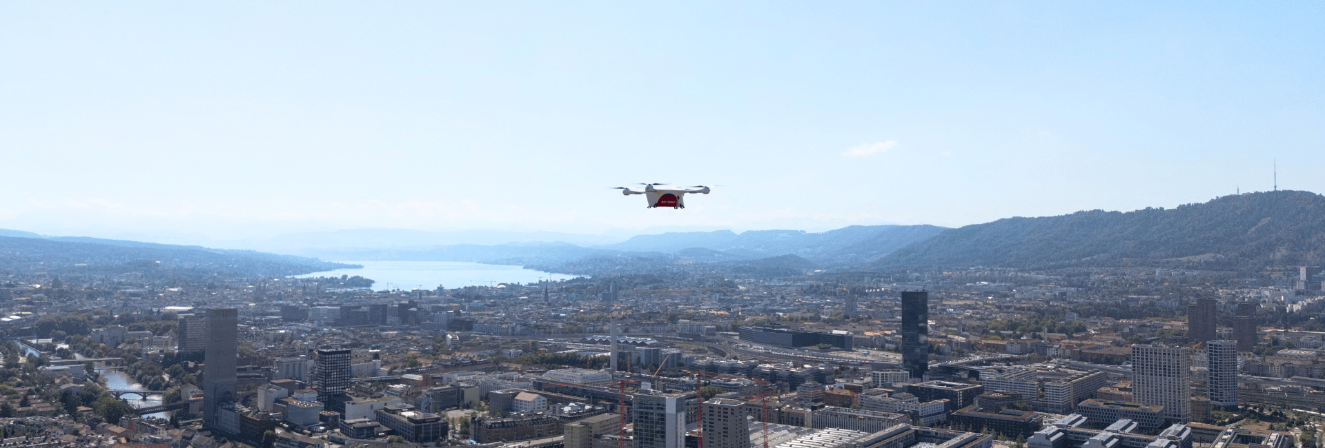 Matternet runs the world's longest urban drone route over Zurich