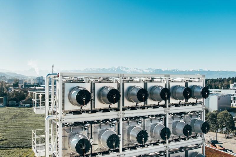 Climeworks CO2 capturing technology from Greater Zurich