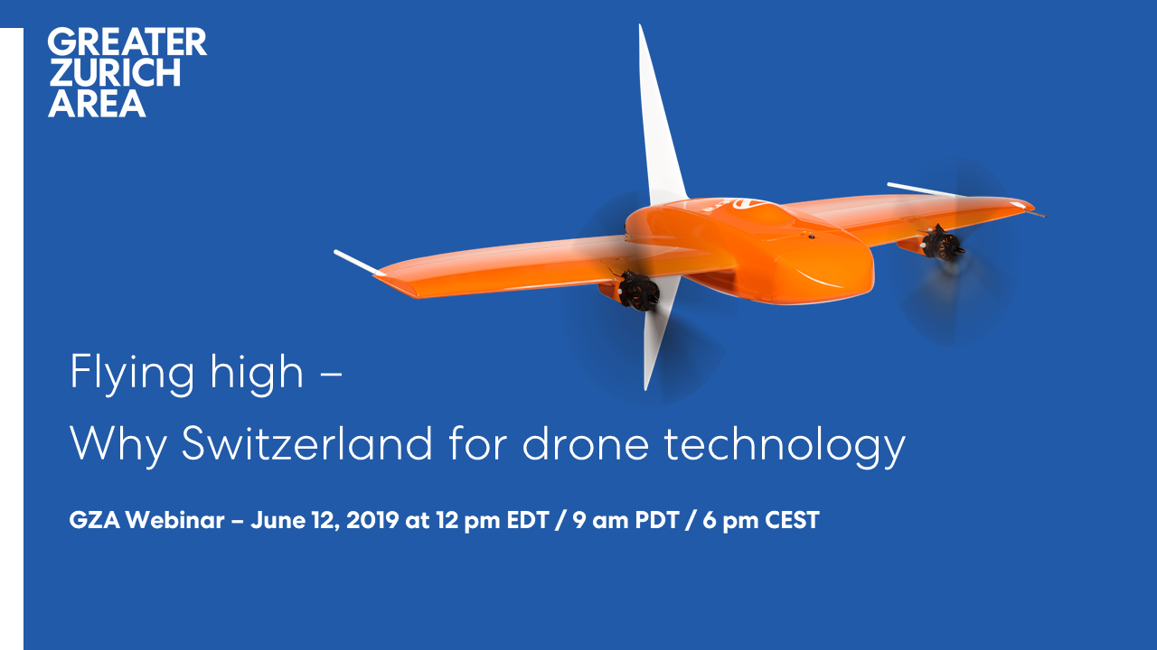GZA Webinar of June 12, 2019 on drone technology and regulation in the Greater Zurich Area