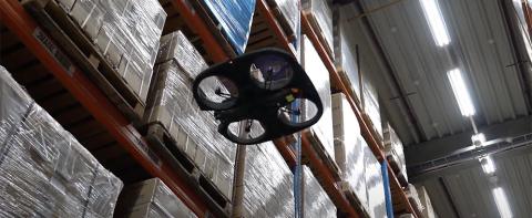 Verity drone for warehouses