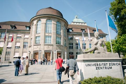 Entry of the University of Zurich - where biotech innovations find ideal conditions to develop