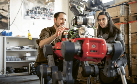Robotics in the Greater Zurich Area: «A huge amount of young potential»