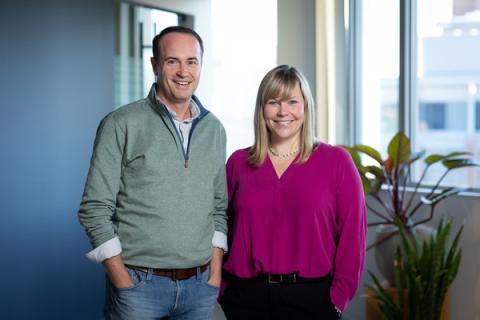 Jeff Albers and Kate Haviland, Brad Bahner Photography, Blueprint Medicines, Greater Zurich
