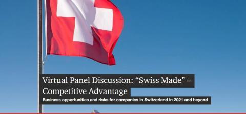 Virtual Panel Discussion Swiss Made